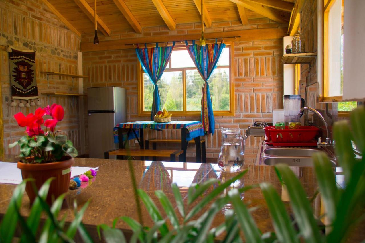 Watzara Wasi Cottage Familiar Camprestre Y Lofts En Cotacachi Esterno foto